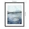 Coastal Horizon II by Victoria Borges Wood Framed Wall Art Print